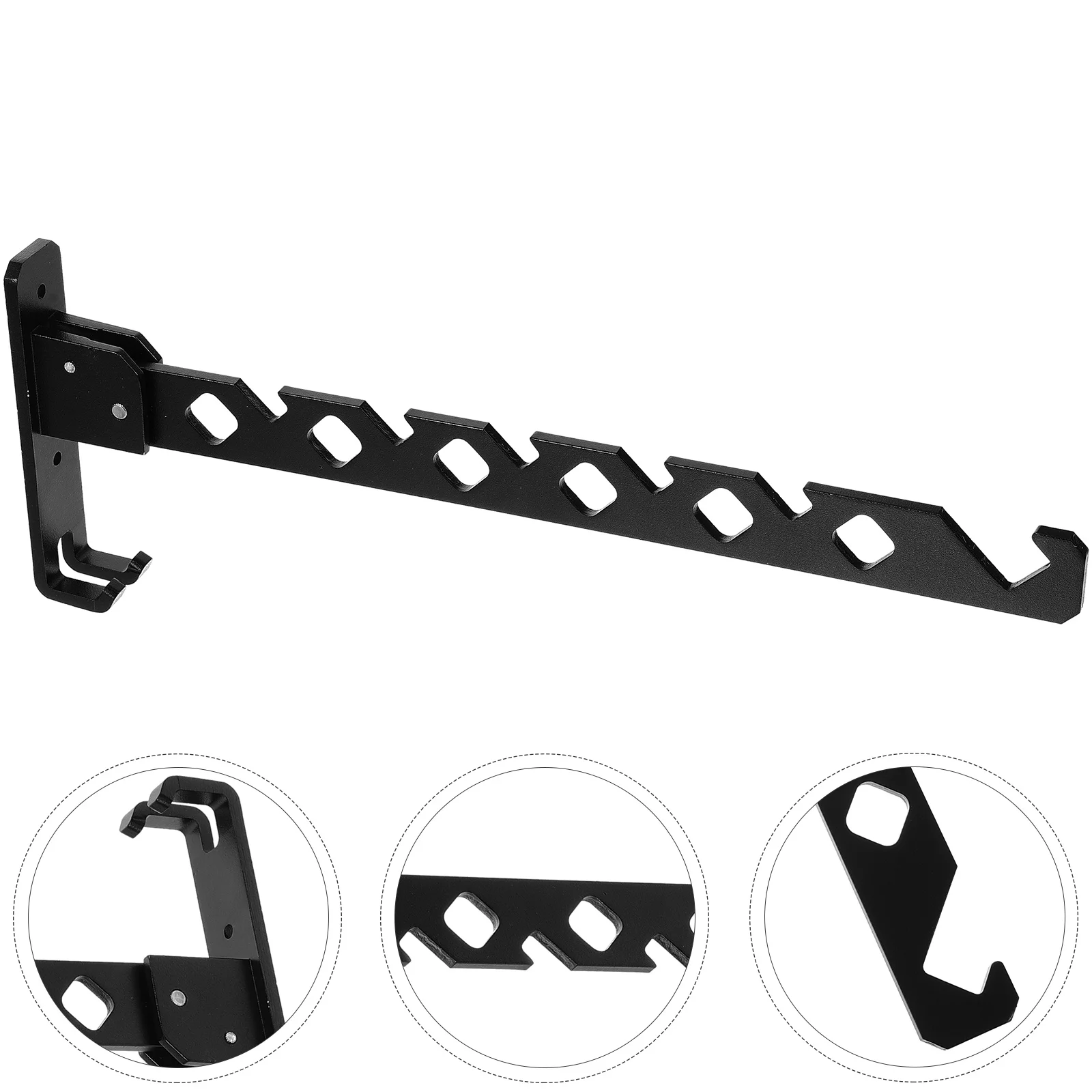 

Folding Clothes Drying Stand Wall Mounted Clothes Drying Rack Metal Garment Drying Rack Suction Cup Aluminum Alloy Drying Rack