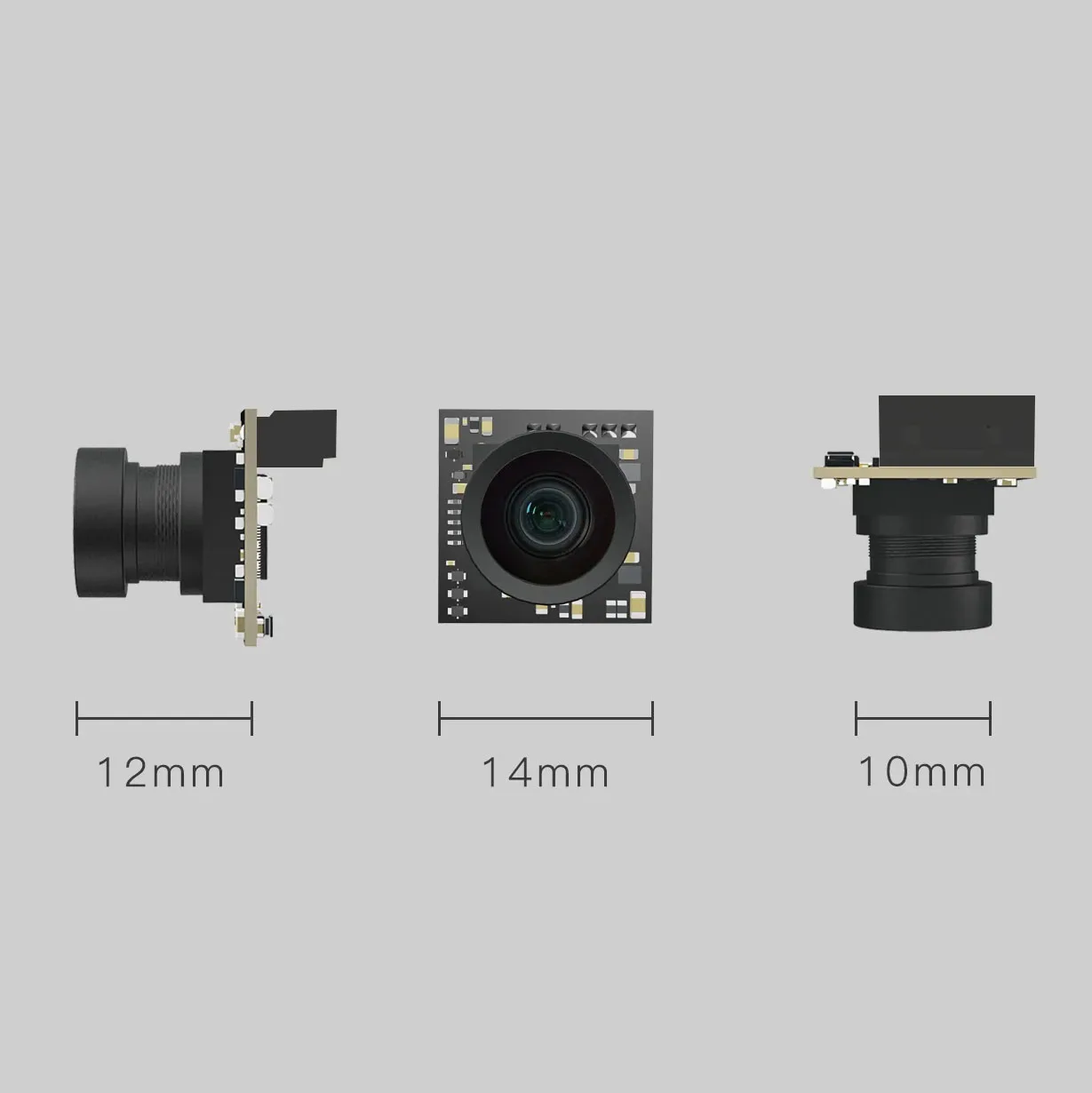 Caméra FPV CADDX Ant Lite 1200TVL 4:3/16:9 pour Drone de Course