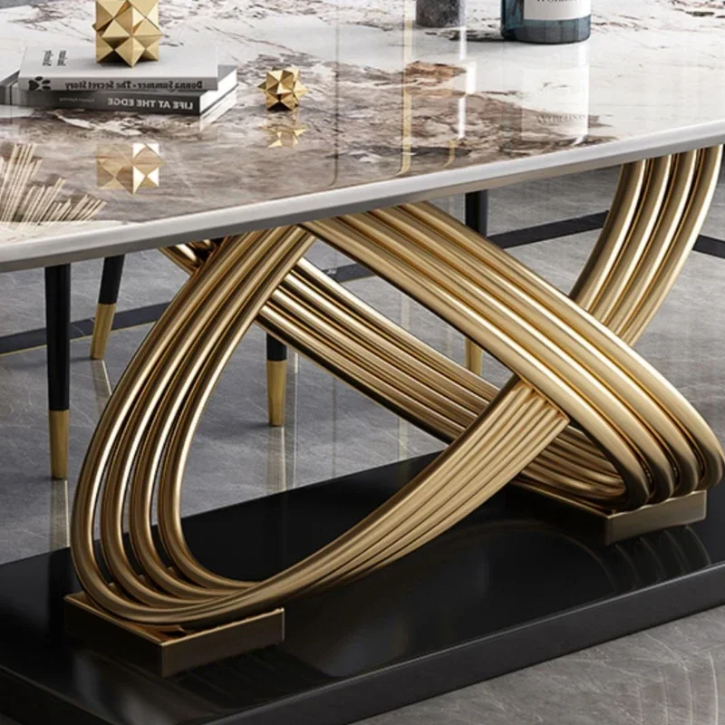 Dining Tables Luxury Slate Design Nordic Tavolo Coffee Living Room Modern Dining Tables KitchenPranzo Home Furniture SR50DT