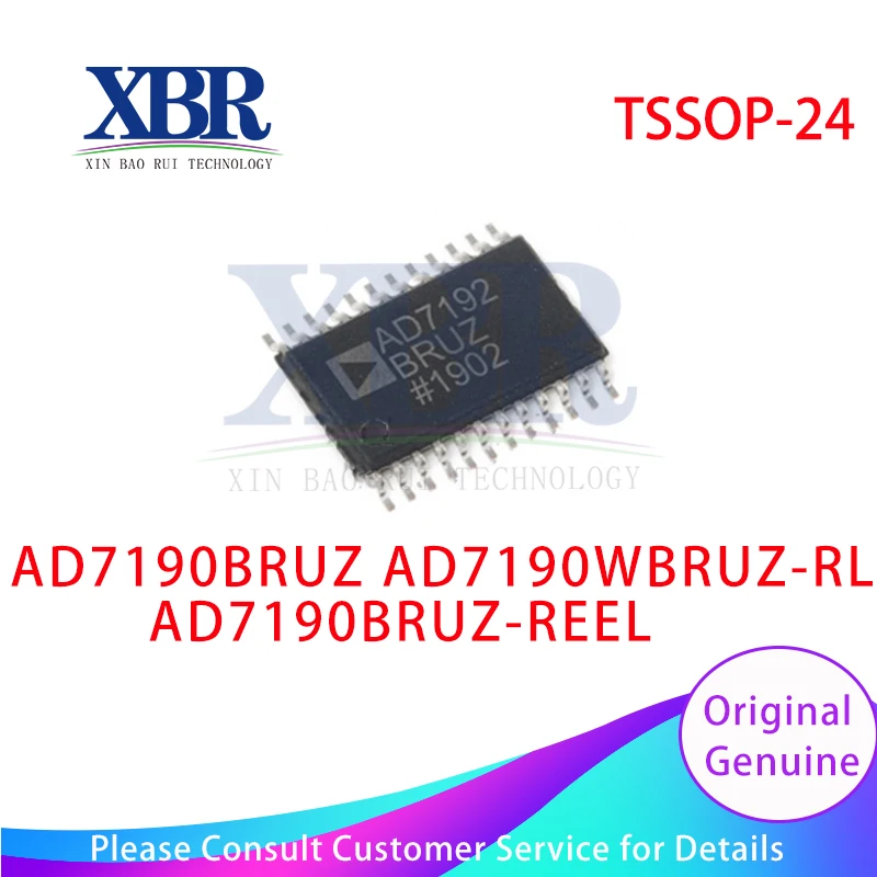 

5 шт AD7190BRUZ AD7190WBRUZ-RL AD7190BRUZ-REEL TSSOP-24 AD конвертер