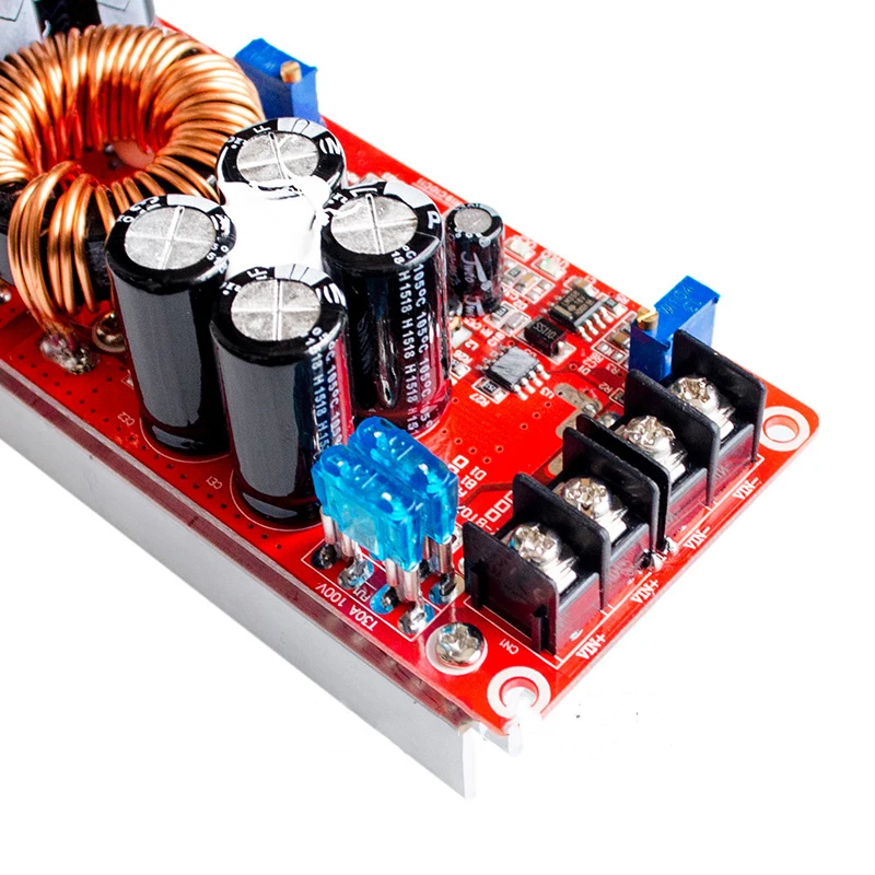1200W DC 컨버터 부스트 자동 스텝 업 전원 공급 장치 모듈, 20A, 40A 전압 부스트
