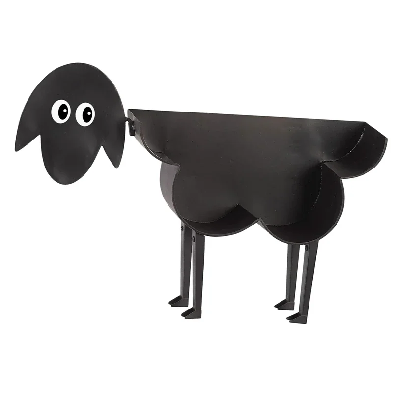 Sheep Decorative Toilet Paper Holder, Bathroom Hardware Tissue Storage, Toilet Roll Holder, Iron Accessories