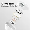 Pro4 True Wireless Earbuds Bluetooth 5.0 Headphones Sport Music Earphones with Mic Deep Bass Waterproof Noise Cancelling 5
