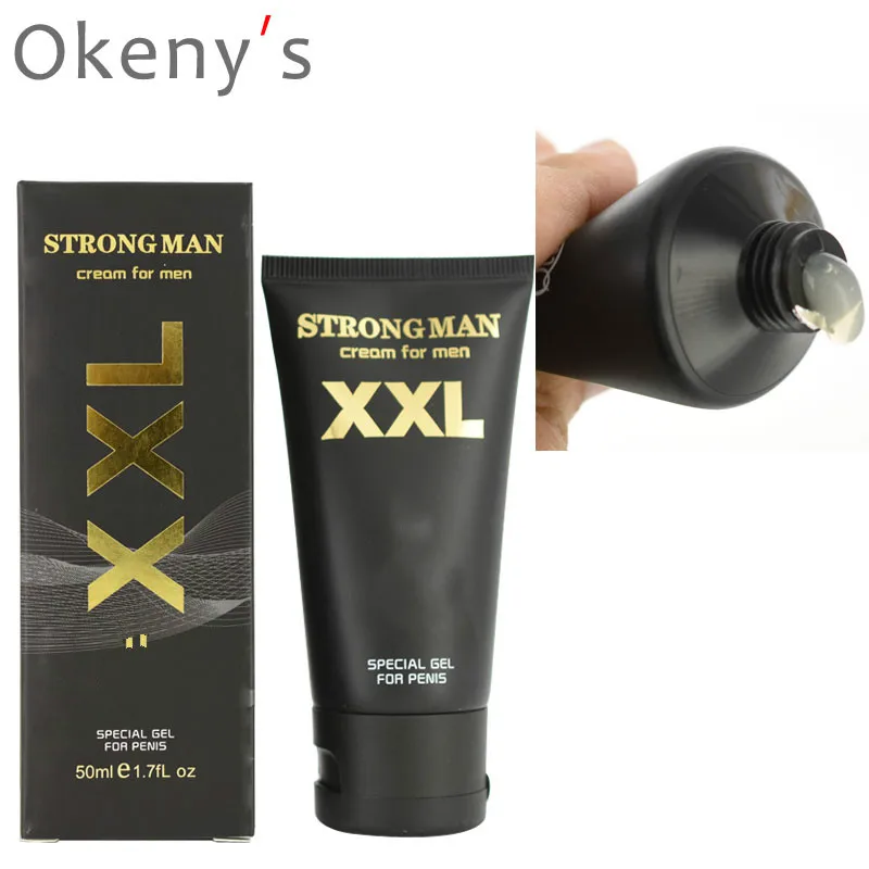 Strong Man Large Size Gel Male Penis Enlargement Oil Extender Increase Hot-XXL Cream Big Dick Aphrodisiac Men Extend Sex male penis enlargement products male aphrodisiac products