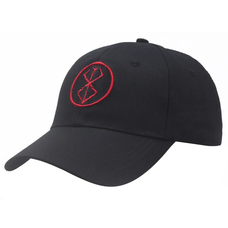 Anime Berserk Demon Baseball Cap Egg Of King Adjustable Baseball Hat Unisex Outdoor Sunshade Hat Duck Tongue baseball caps cosplay hat baseball hat