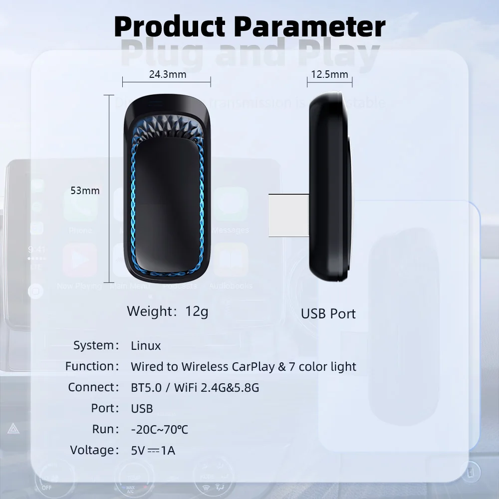 CarAiBOX  ī÷ , USB ÷  ÷, Ʈ ũ, ޴ ڵ , ī÷ 