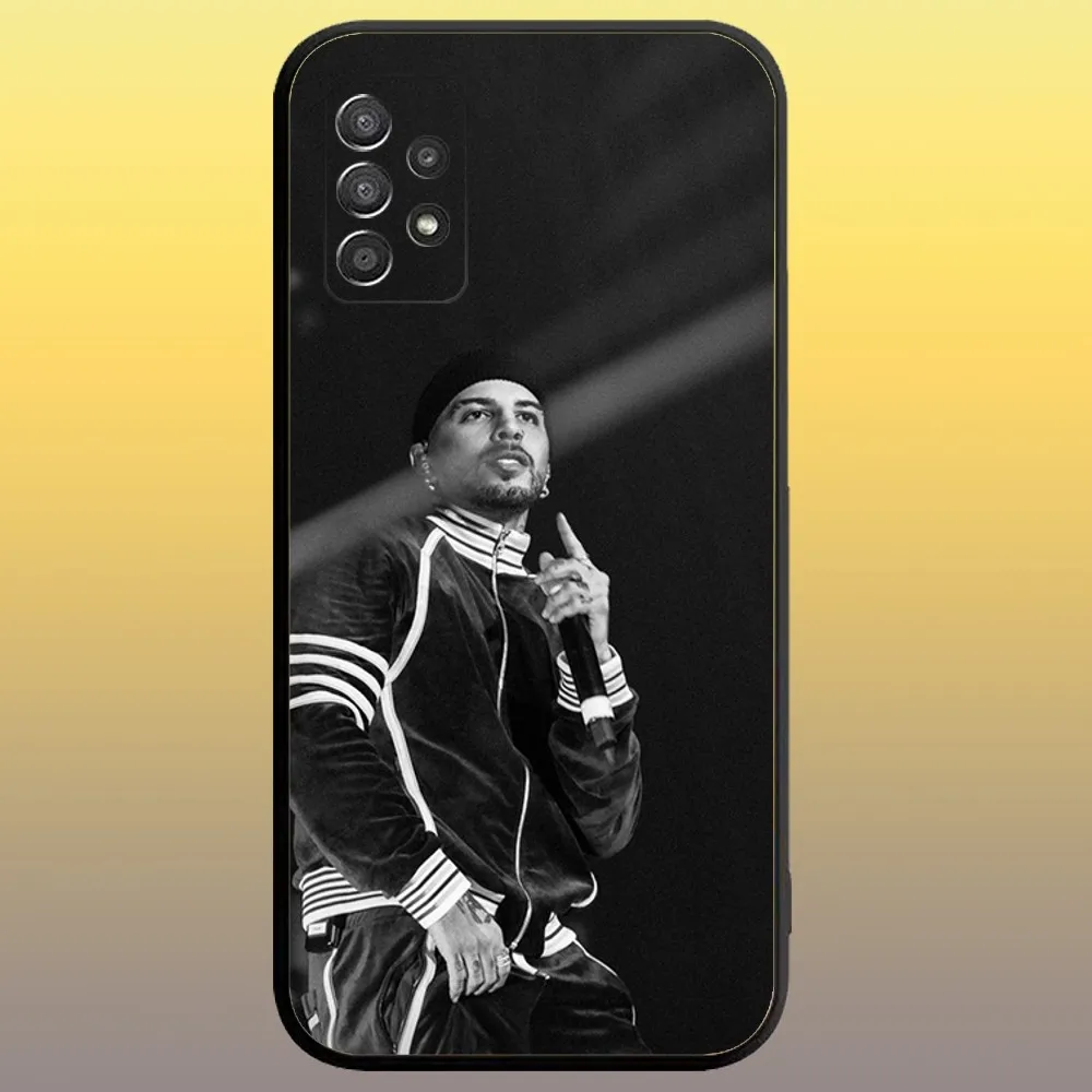 Фото Rapper Rauw Alejandro чехол для телефона для SamsungA 91,80,73,72,71,70,53,52,51,42,41,40,32,31,30,22,21,20,13 S 4G 5G мягкий черный Чехол №4