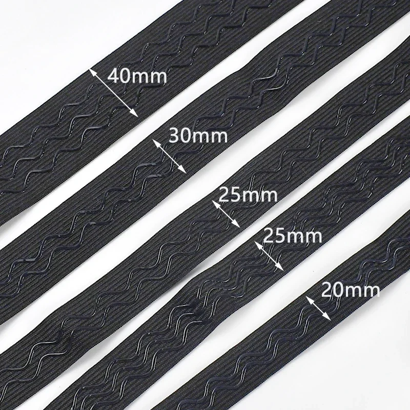 Silicone Elastic Non-Slip Stretch Tape for Sportswear and Garments