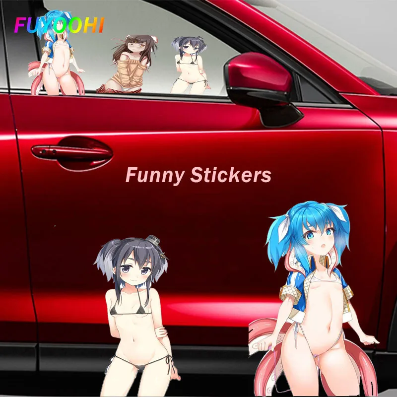 FUYOOHI Exterior/Protection Funny Stickers Lori Girl Hentai ...
