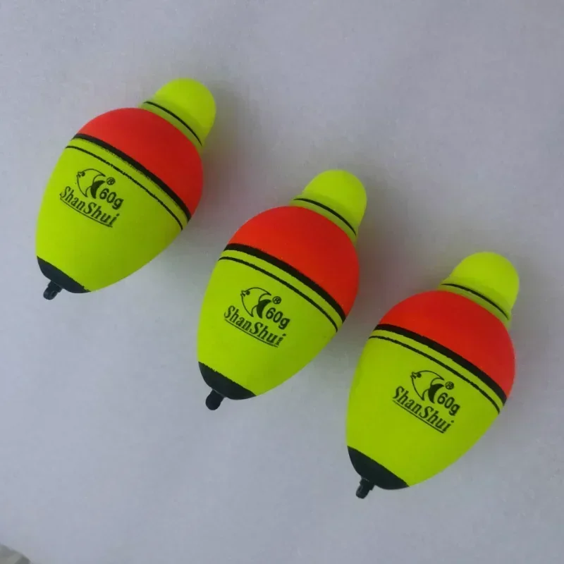 Fishing Floats 2/4Pcs EVA Luminous Night Float Light Stick Foam Plastic Bobber Sea Rock Fishing Striking