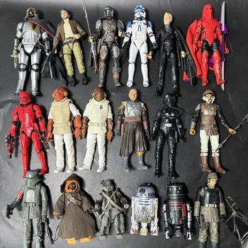 Star Wars Black Series Mandalorian Boba Fett Stormtrooper Trapper Wolf Obi-Wan Kenobi Action Figure Model Toy Hobby Gift