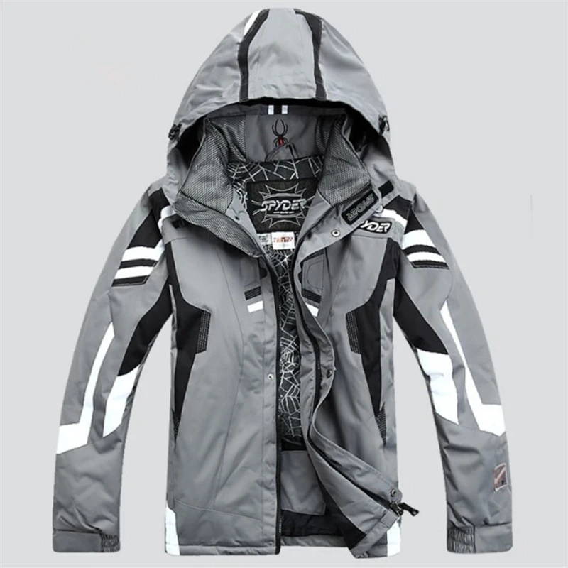 Super Warm Top Outdoor Snowboard Ski Jacket Men Winter Hooded Warm Parkas Waterproof Skiing Jacket