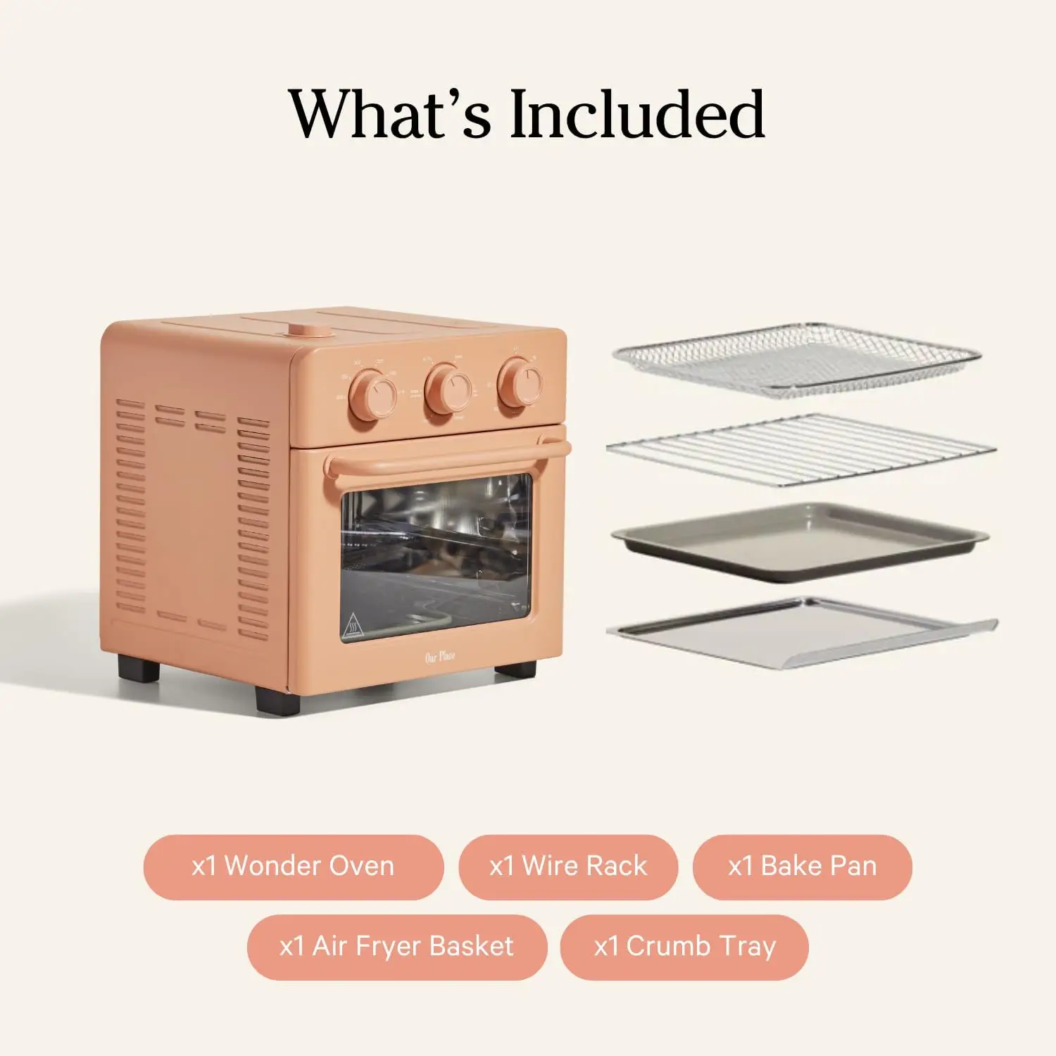 6-in-1 Air Fryer & Toaster Oven with Steam Infusion Compact, Countertop Friendly, Fast Preheat, Multif