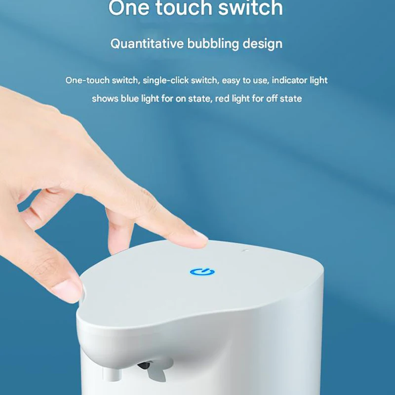 Automatic Foam Soap Dispensers Bathroom Smart Washing Hand Machine with USB Charging