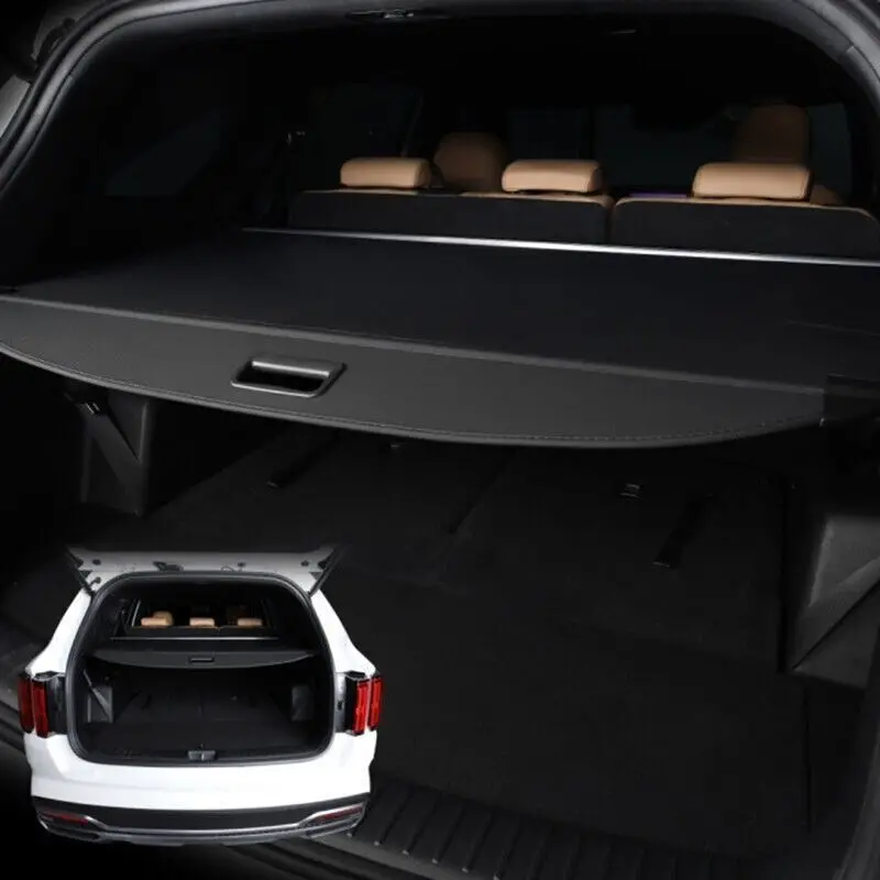 

Retractable Truck Cargo Cover Luggage Shade Shield For KIA Telluride 2021-2023