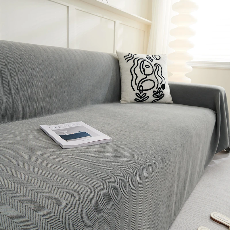 

HGX-Monochromatic Sofa Cover, Couch Towel, Sofa Blanket, Universal, Anti-cat Scratch, Sofa Blankets, Soft, 1, 2, 3, 4 Seater