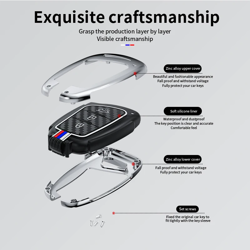 Premium Car Key Cover Remote Case - Stylish Protection