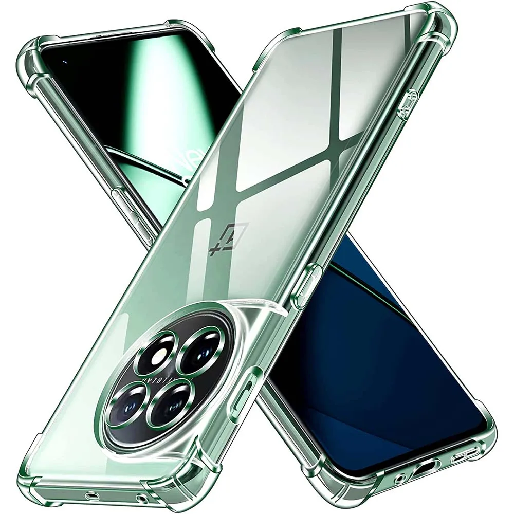 Custodia Per Telefono Trasparente In Silicone Antiurto Spessa Per Oneplus 11 11R 10T 10R 10 Pro Oneplus 9 Pro 8 8 Pro 7T Cover Posteriore Di Protezion