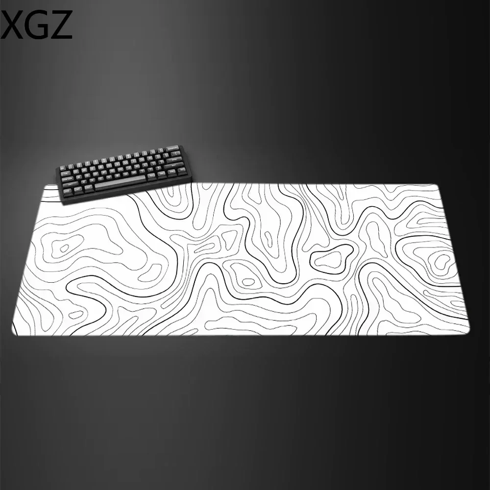 Mouse Pad PC Large For Desk Gaming With Stitched Edges and Non-Slip Rubber Base Extended Game Accessories