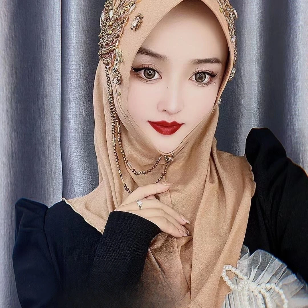 Hijab Muslim Women Shawl Headscarf Freeshipping Luxury New Chiffon Scarf  Malaysia Prayer Kufi Islam Saudi Arabia Pakistan