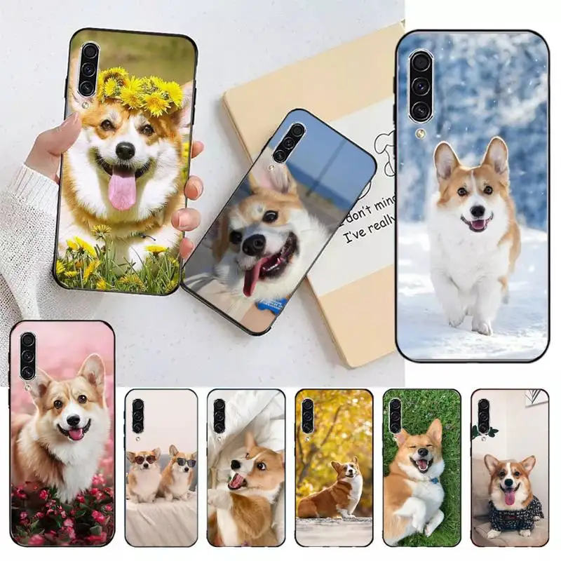 Cute Corgi Dog Animal Phone Case Per Samsung Galaxy A S Note 23 53 22 20 52 21 13 51 71 32 12 10 Fe Ultra Plus