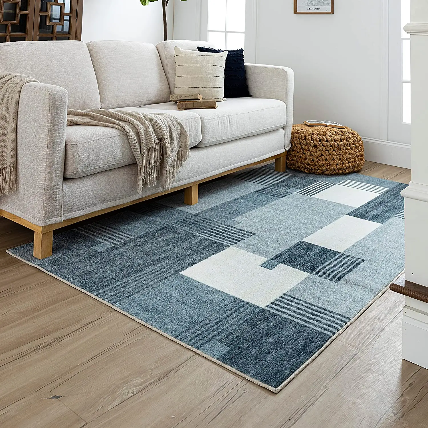 Modern Geometric Carpet for Living Room Luxury Home Decorations Sofa Table Large Area Rugs Bedroom Bedside Foot Pad Tapis Salons 4