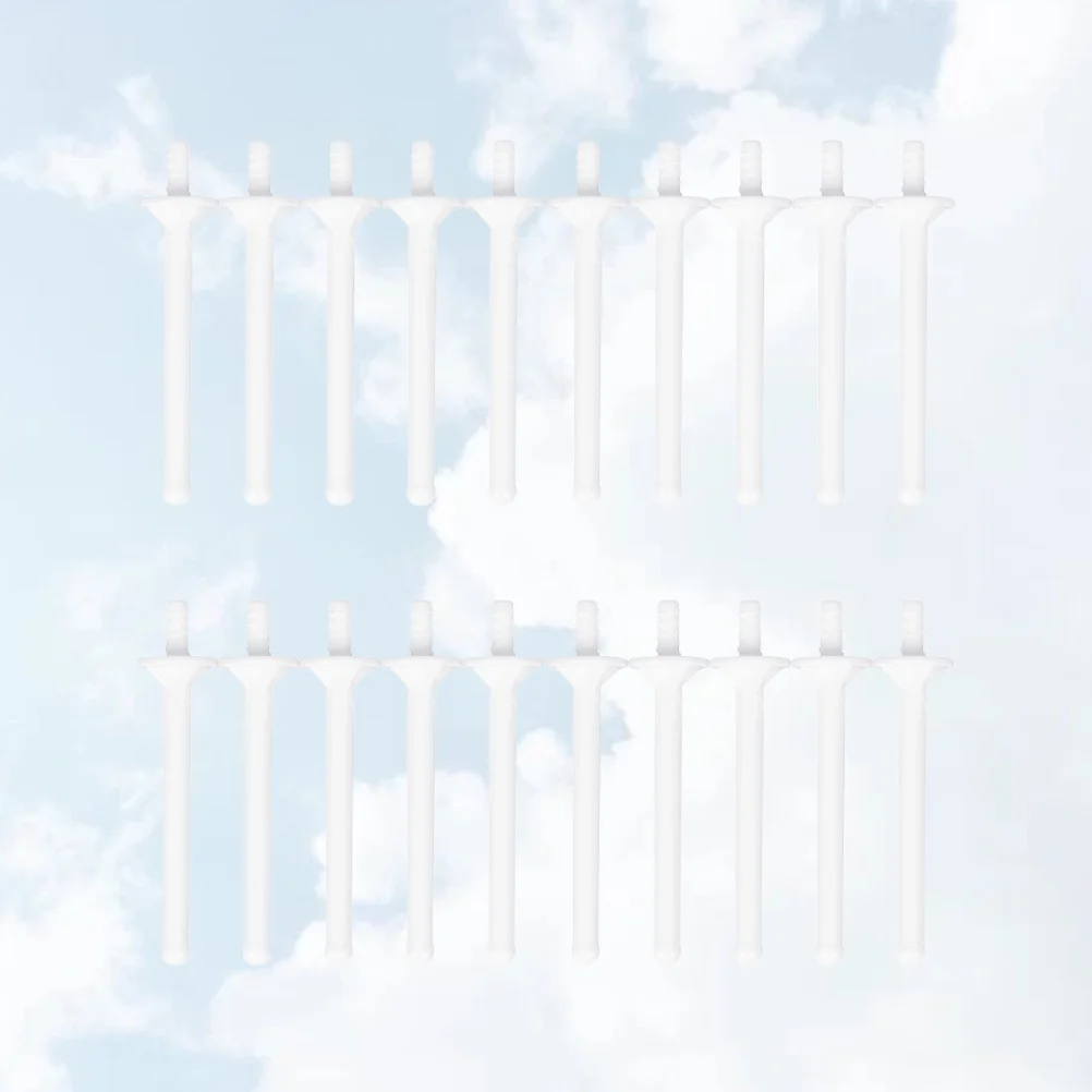 20Pcs Nose Hair Wax Sticks Disposable Plastic Wax Wand Nasal Hair Rod Nose Sticks Disposable