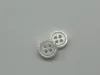 Free shipping 4 holes shell button 2mm thickness  mother of pearl button for garment button cheap price white  can dyeing 4