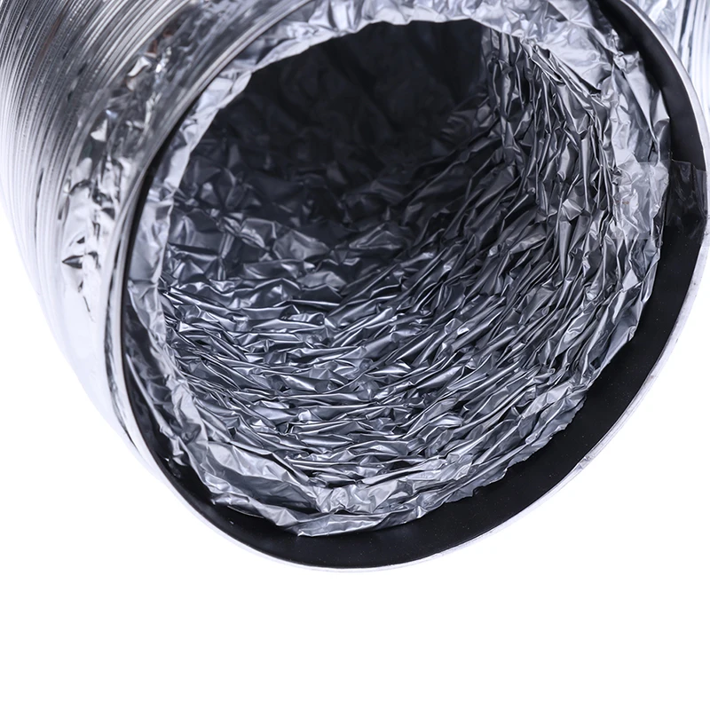 Aluminum Foil Ventilation Pipe Ventilation Hose 4 Inch 100mm Ventilator Pipe Pvc Aluminum Tube Air Ventilation Hose Flexible Exhaust Duct 3/2m System Vent Bathroom aluminum foil ventilation pipe ventilation hose