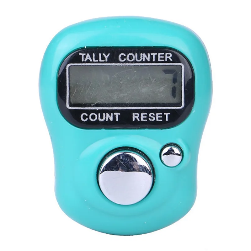 DAJASD 6Pcs Compteur De Doigts, Compteur De Doigts Électronique Numérique,  avec Rétroéclairage LED, Mini Compteurs De Doigts, Compteur Electronique,  pour la Prière Sport Golf Inventaire : : Sports et Loisirs