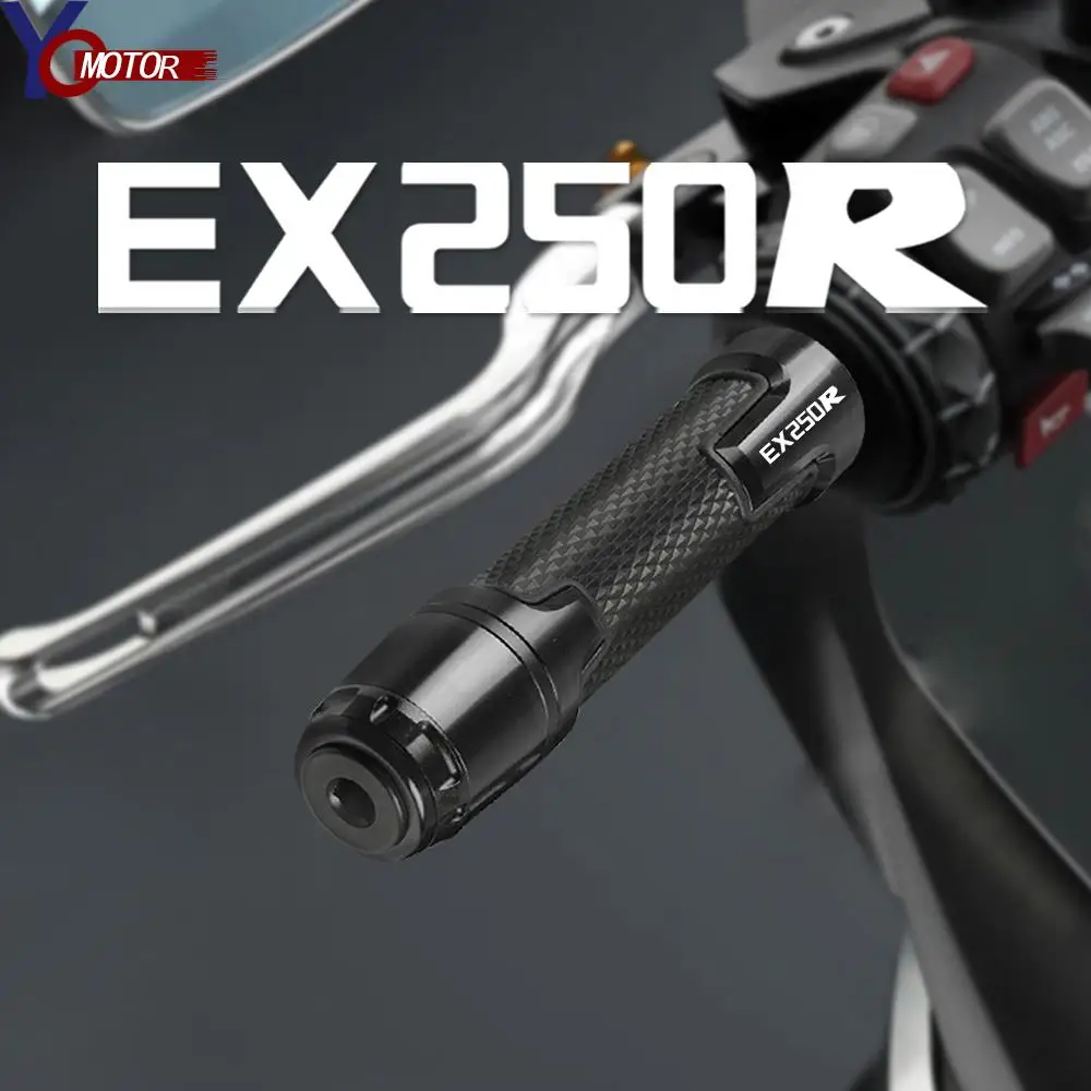 

For KAWASAKI EX250R NINJA250R EX 250 EX-250R 2008-2012 ER6F ER6N 2009-2017 H2R Accessories Motorcycle Rubber Gel Handlebar Grip