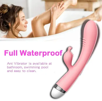 Strong Dildo Vibrator G-Spot Rabbit Vibrator Clitoris Stimulator Vaginal Massager Sex Toys for Women Female Masturbation 4