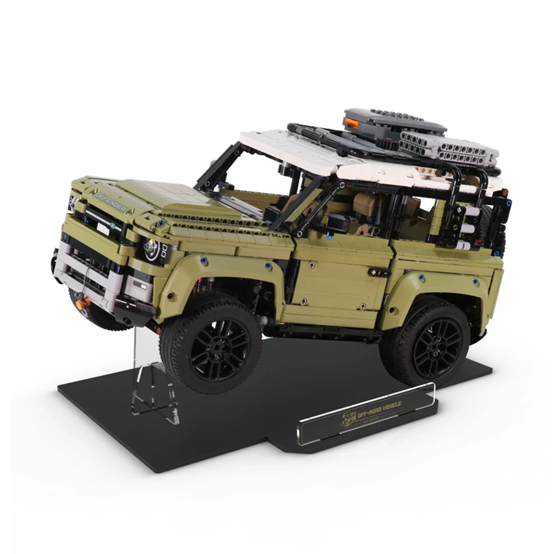 Espositore In Acrilico Per Lego 42110 Tech Land Rover Defender 42110 Espositore Per Blocchi Di Costruzione Solo Scaffali Decorativi