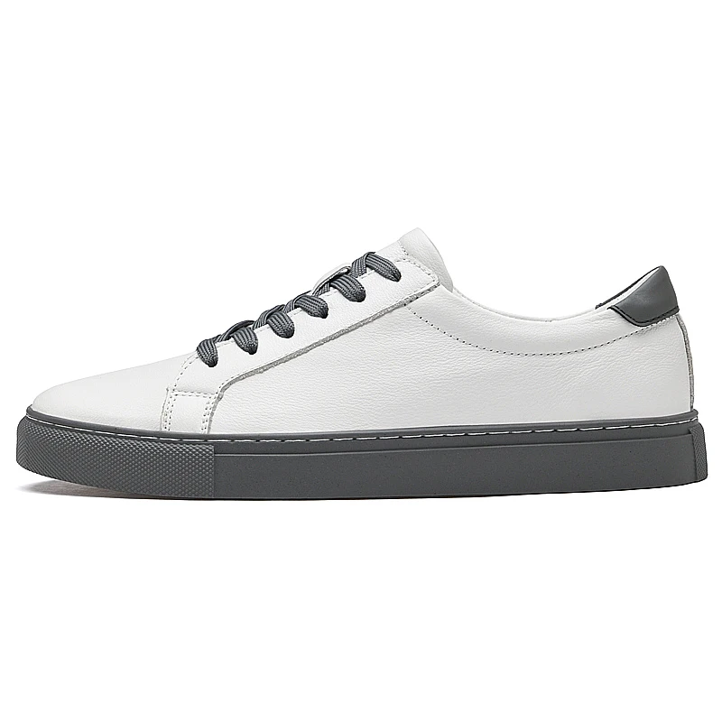 Men Skateboarding Shoes Genuine Leather Sneakers Casual Shoes Fashion Trend Flat High Quality Plus Big Size 48 49 50 4