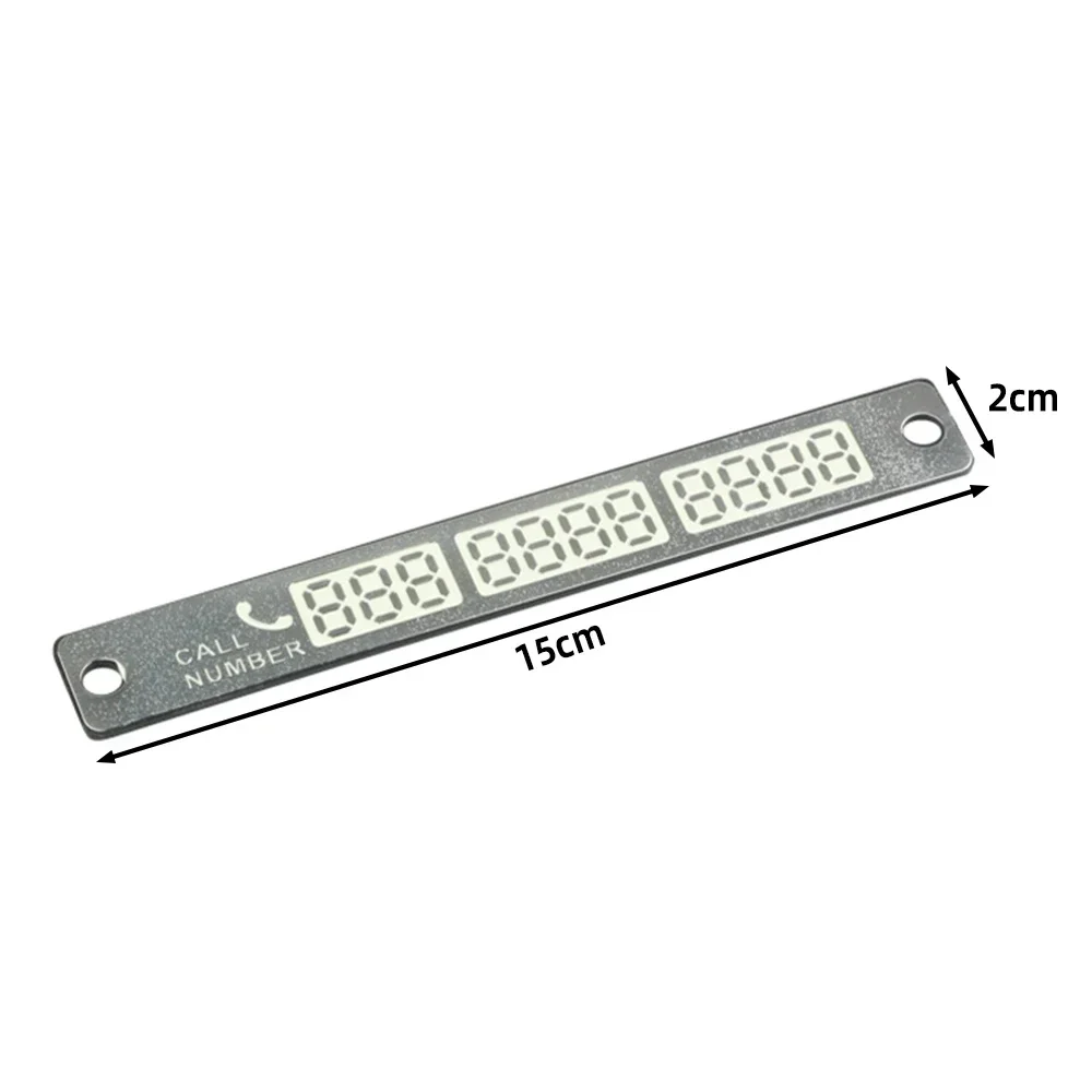 Luminous Parking Card Car Phone Number Card Plate Suction Cup Temporary luminous-parking-card-car-phone-number-card-plate-suction-cup-temporary