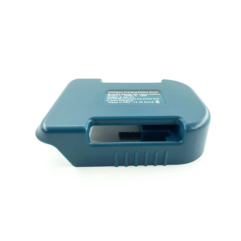 1 Pièce Pour Makita 18V Et 40V Avec USB Avec Support De Batterie Type-c Pour Batterie Makita BL1840 BL1850 BL1860 Adaptateur De Chargeur Charge Rapide