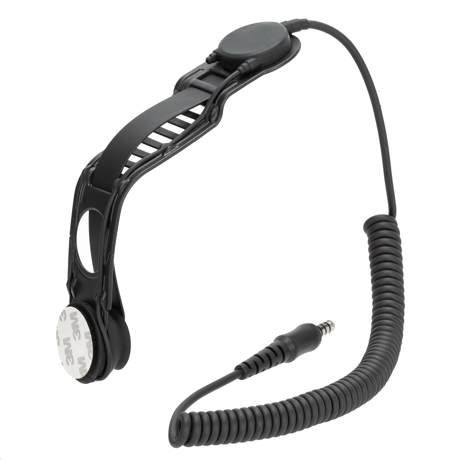 Motorcycle Bike Fighting Helmet Bone Conduction Headset with U94 PTT Adapter for Icom V8 V80 V82