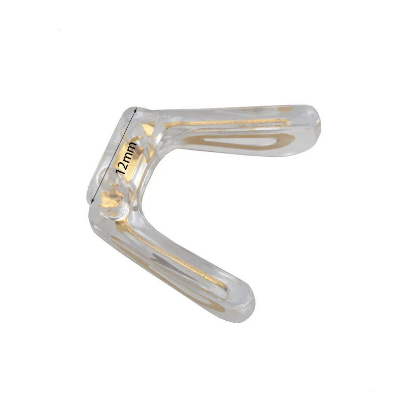 SiM Bridge Conjoined Silicone Nose Pads With Metal Core Eyeglasses Eyewear Nose Pads 10pcs glasses nose pads