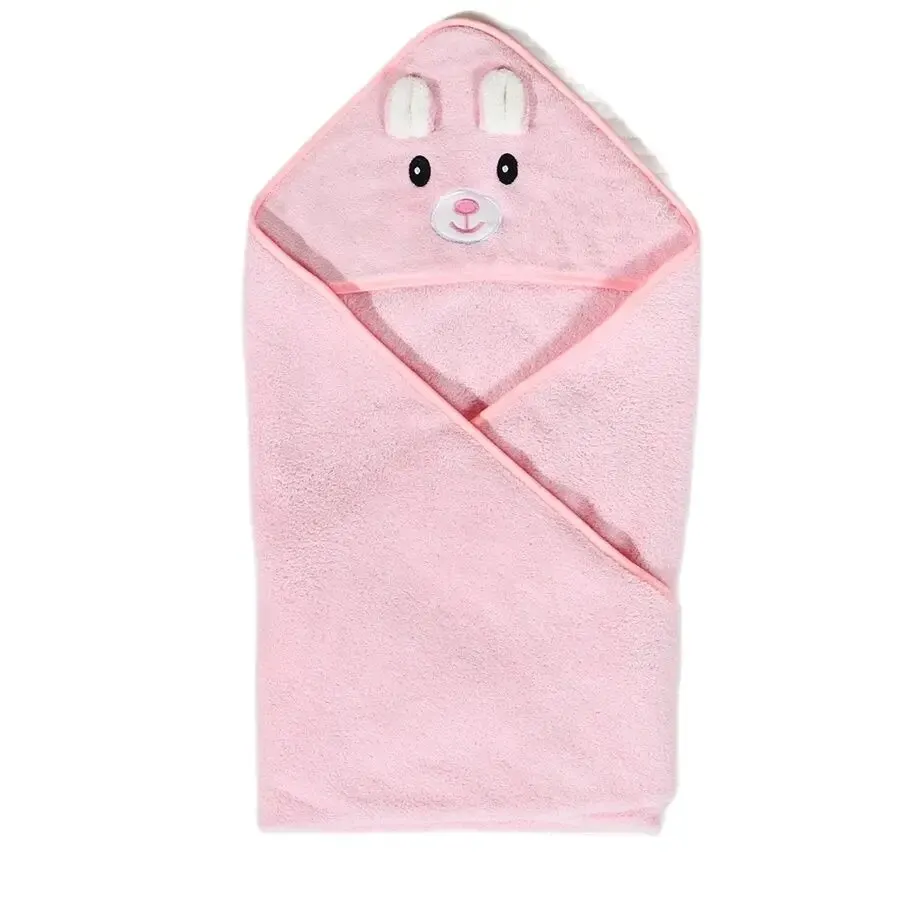 Towel Cloak Robe Children's Quick-Drying Coral Velvet Cartoon Cape Baby Darling Hooded