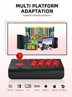 8-Button Arcade Stick For Nintend Switch & Switch Arcade Joystick Controller For PS4 PC Android Fight Stick With Turbo&Macro - Image 2