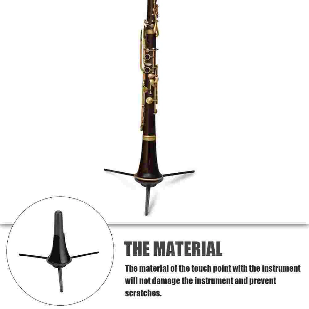 Accessories Clarinet Stand Plastic Flutes Folding Oboe Tripod Metal Portable Holder