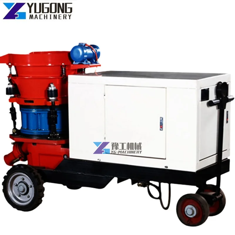 

Portable Shotcrete Hose Slope Protection Concrete Spraying Machine Wet Shotcrete Gunning Machine