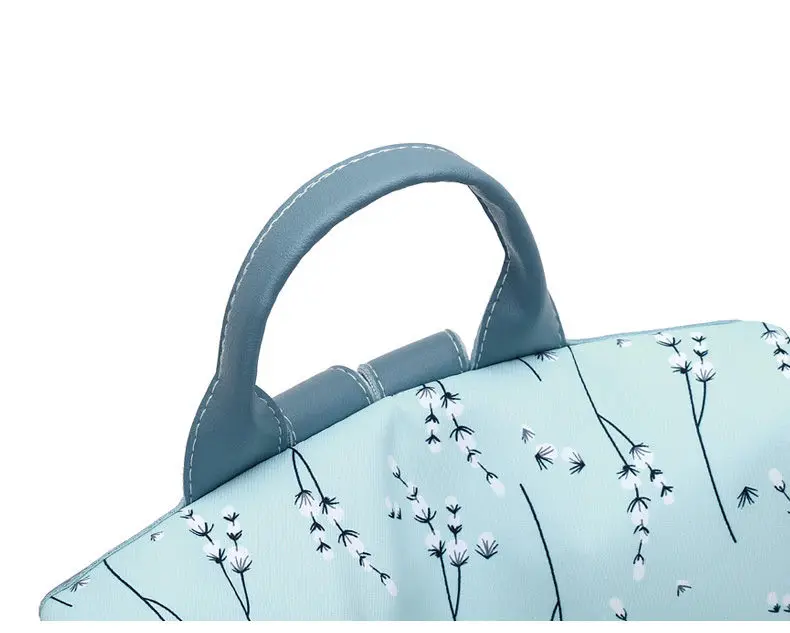 Fashion Flower Print Women Backpack Female Anti-theft Backpacks Casual Ladies School Bag High Quality Large Capacity Backpack