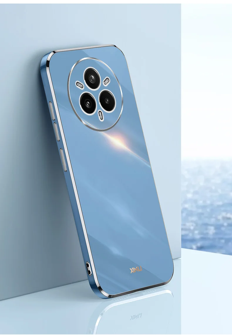 Luxury Plating Soft Silicone Candy Camera Protection Back Cover