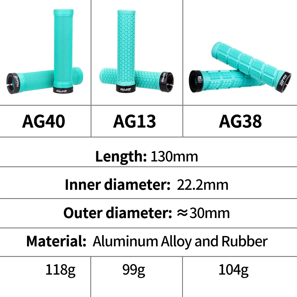 ZTTO Shock-Proof Anti-Slip MTB Bicycle Handlebar Grips