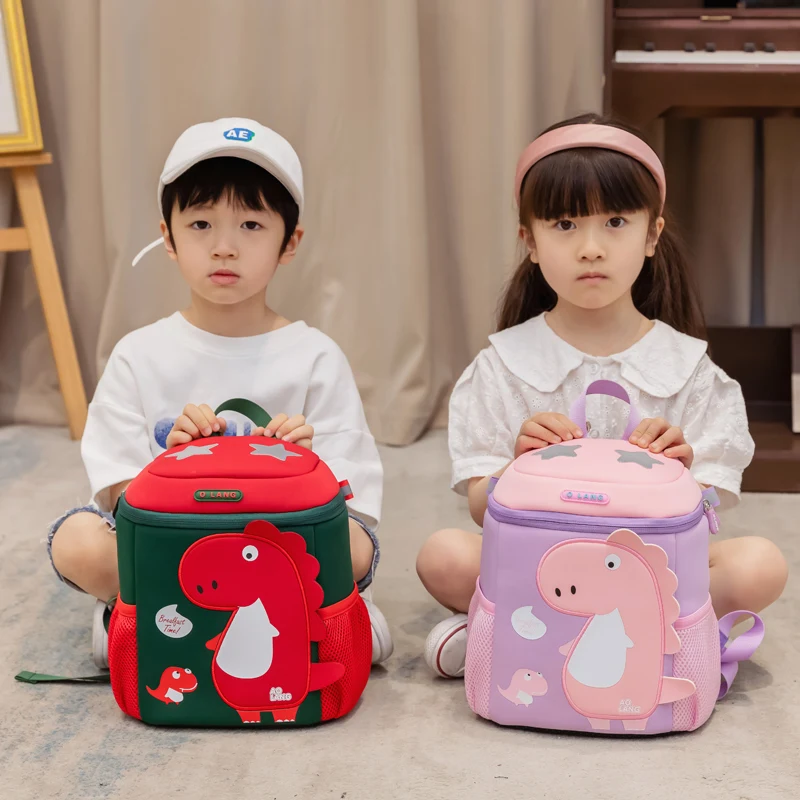 Children School Backpacks for Girls Boys School Bags Kindergarten Kids Bookbags Cute Dinosaur Toddler Backpacks Mochila Infantil