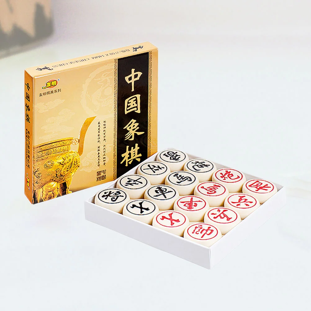 

3 D Educational Toy Chinese Chess Early Learning Game Travel Board Wooden 3D Funny