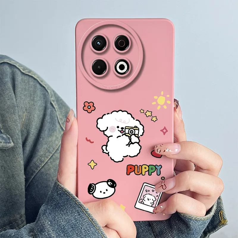 For Tecno Spark 30 Pro KL7 Phone Case 30Pro 4G Silicone Sweet Painted Shell Cartoon Funda Lovely Printed Protective Cover Casing