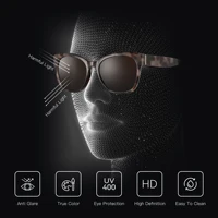 ⁦نظارات شمسية كات آي مستقطبة – كبيرة وأنيقة بحماية UV400 😎✨⁩ - الصورة ⁦4⁩