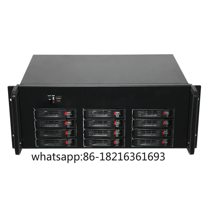 NAS ̽ ITX ֽ 4U  ̽,   , 2.5 3.5 HDD , 12  丮